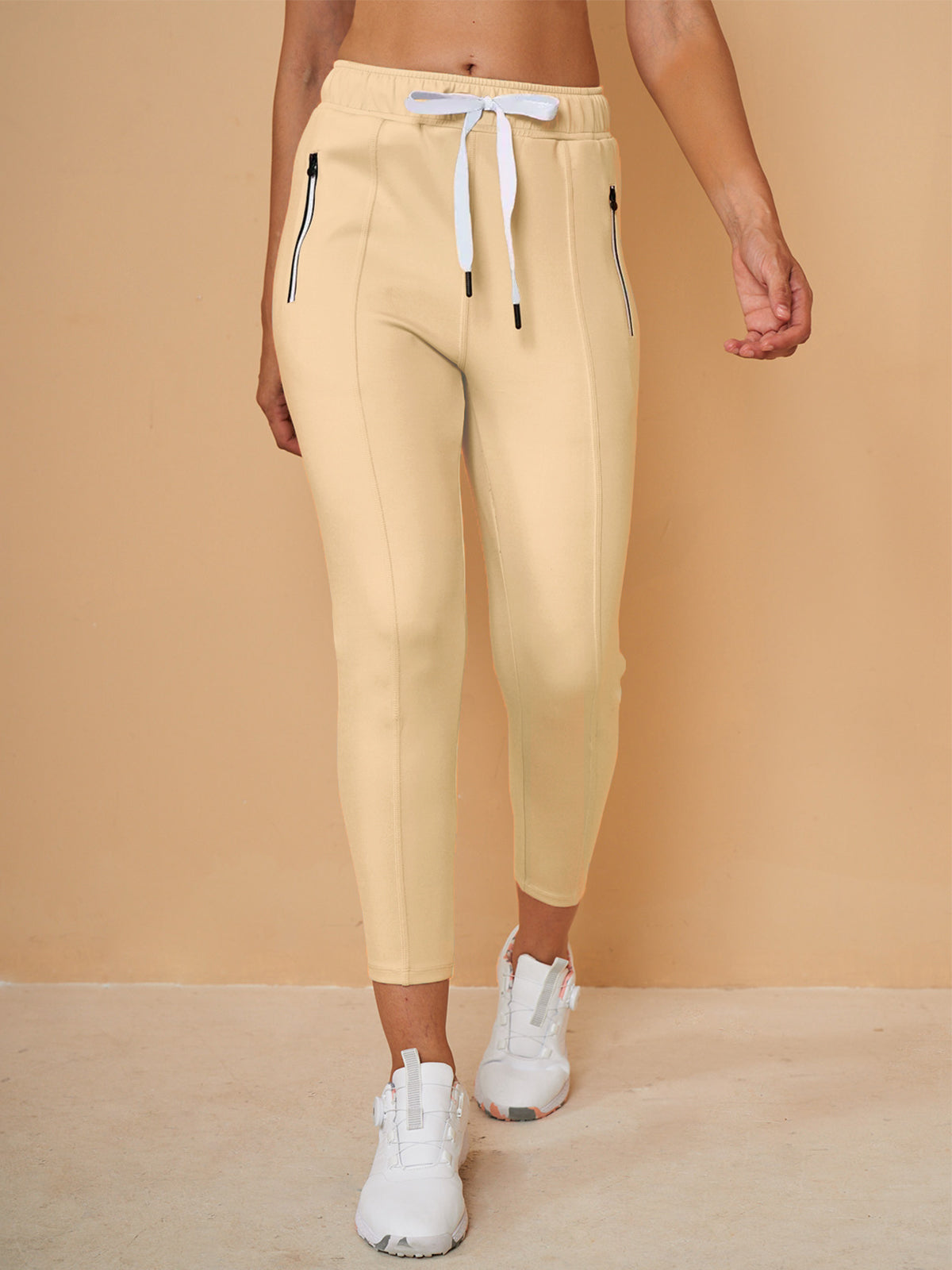 More Than Basic Drawstring Capri Sweatpants