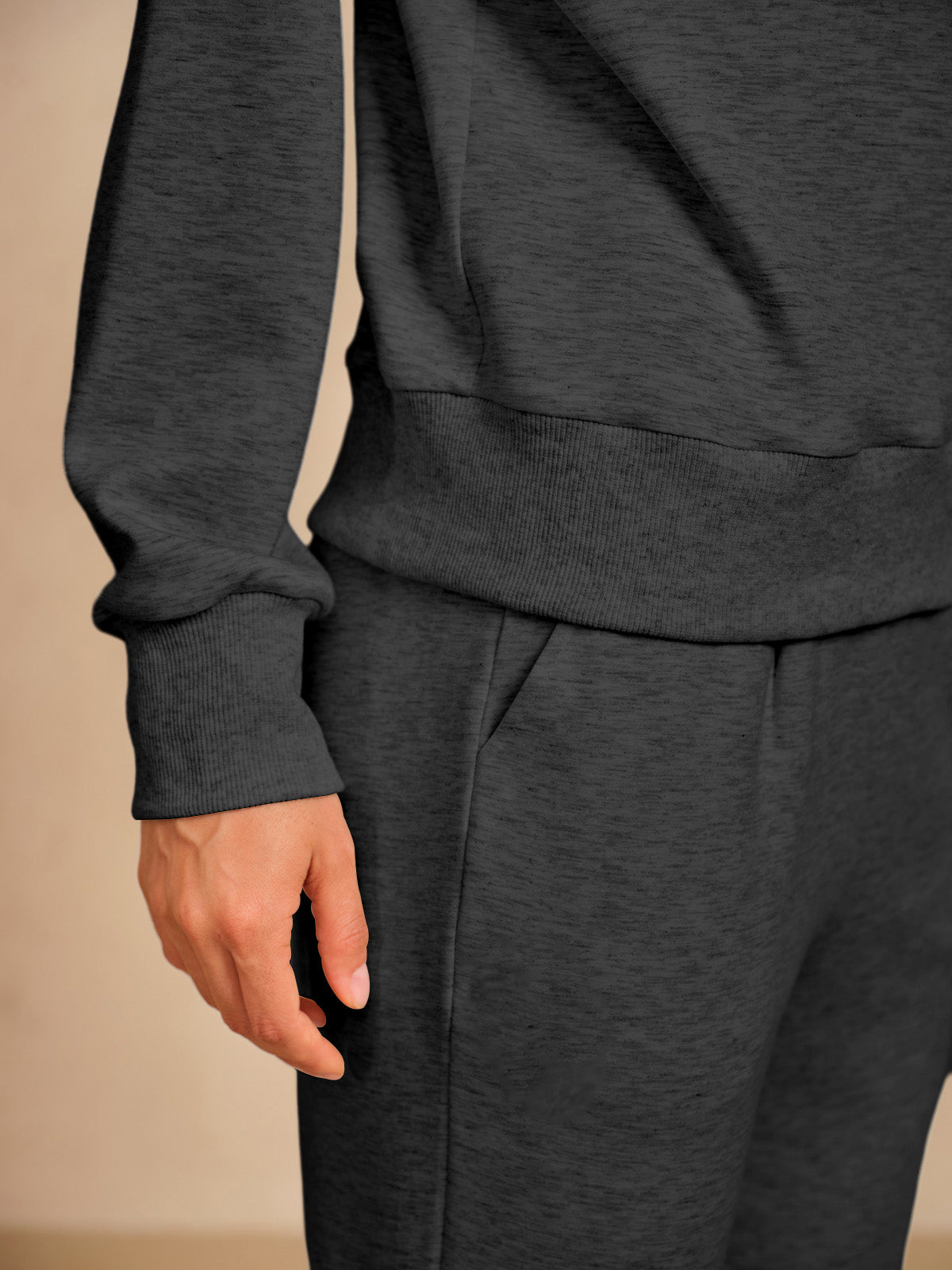UltraSoft Long Sleeve Quarterzip Sweatshirt
