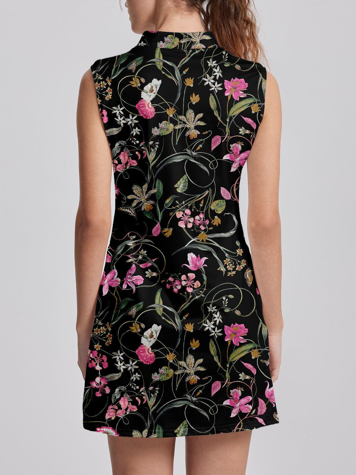 Botanical Energy Sleeveless 36.5 Inch Dress UPF50+