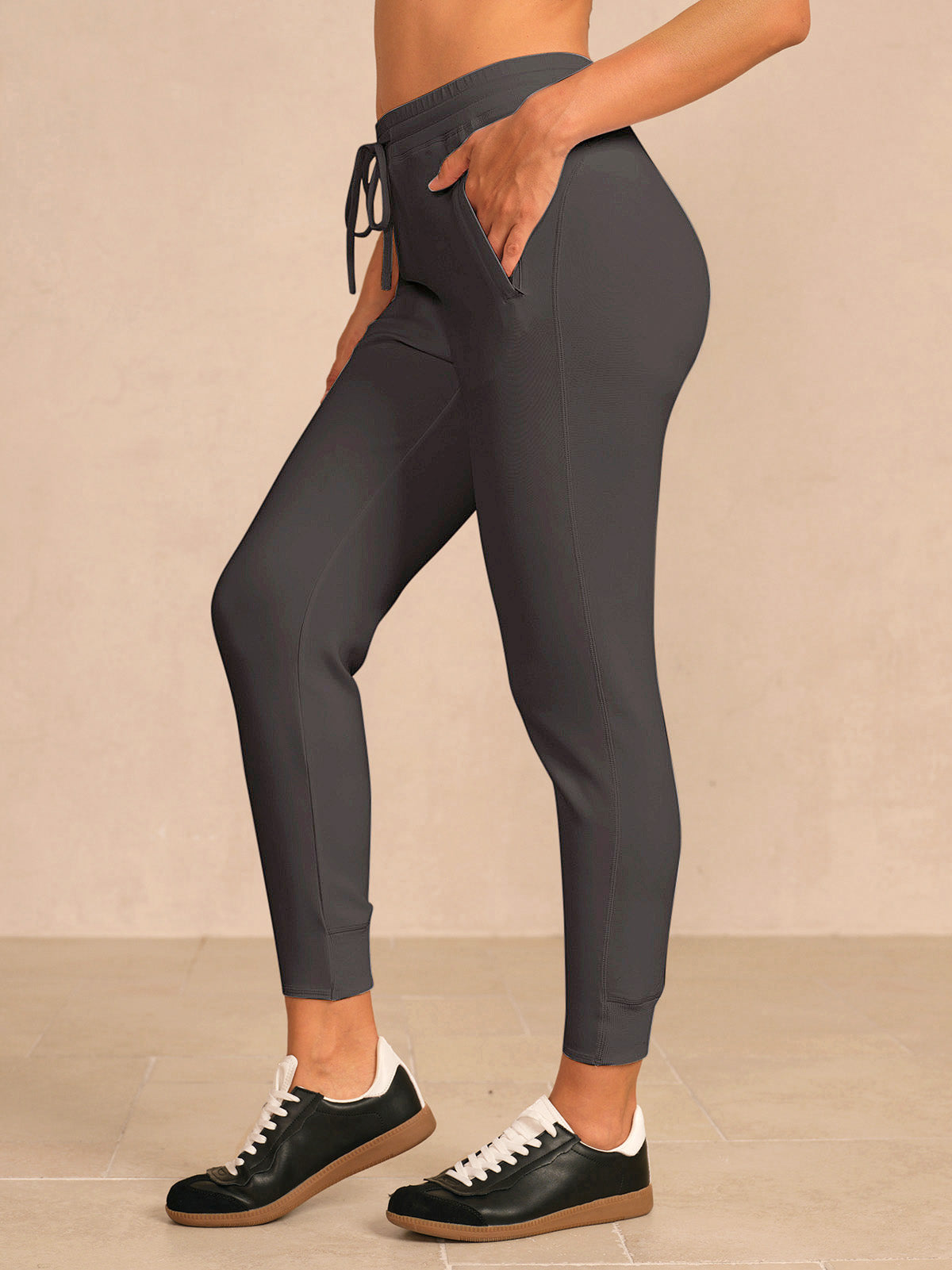 More Than Basic 26.5 Inch Drawstring Ankle Sweatpants