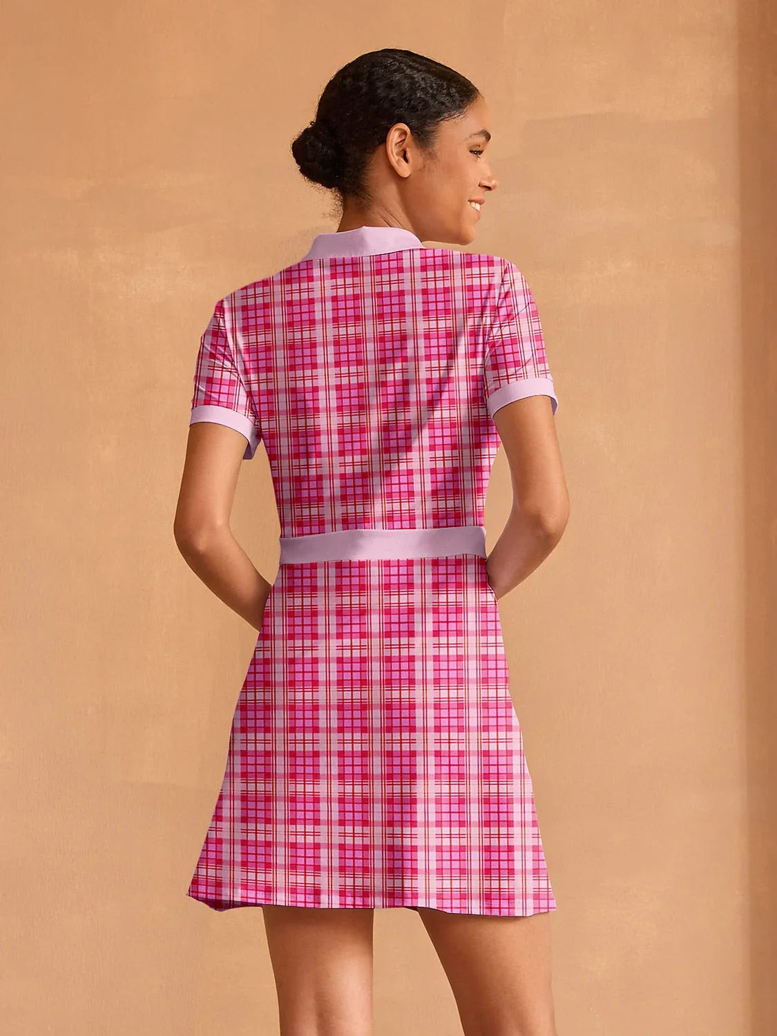 Not So Classic Short Sleeve A-Line 36.5 Inch Dress