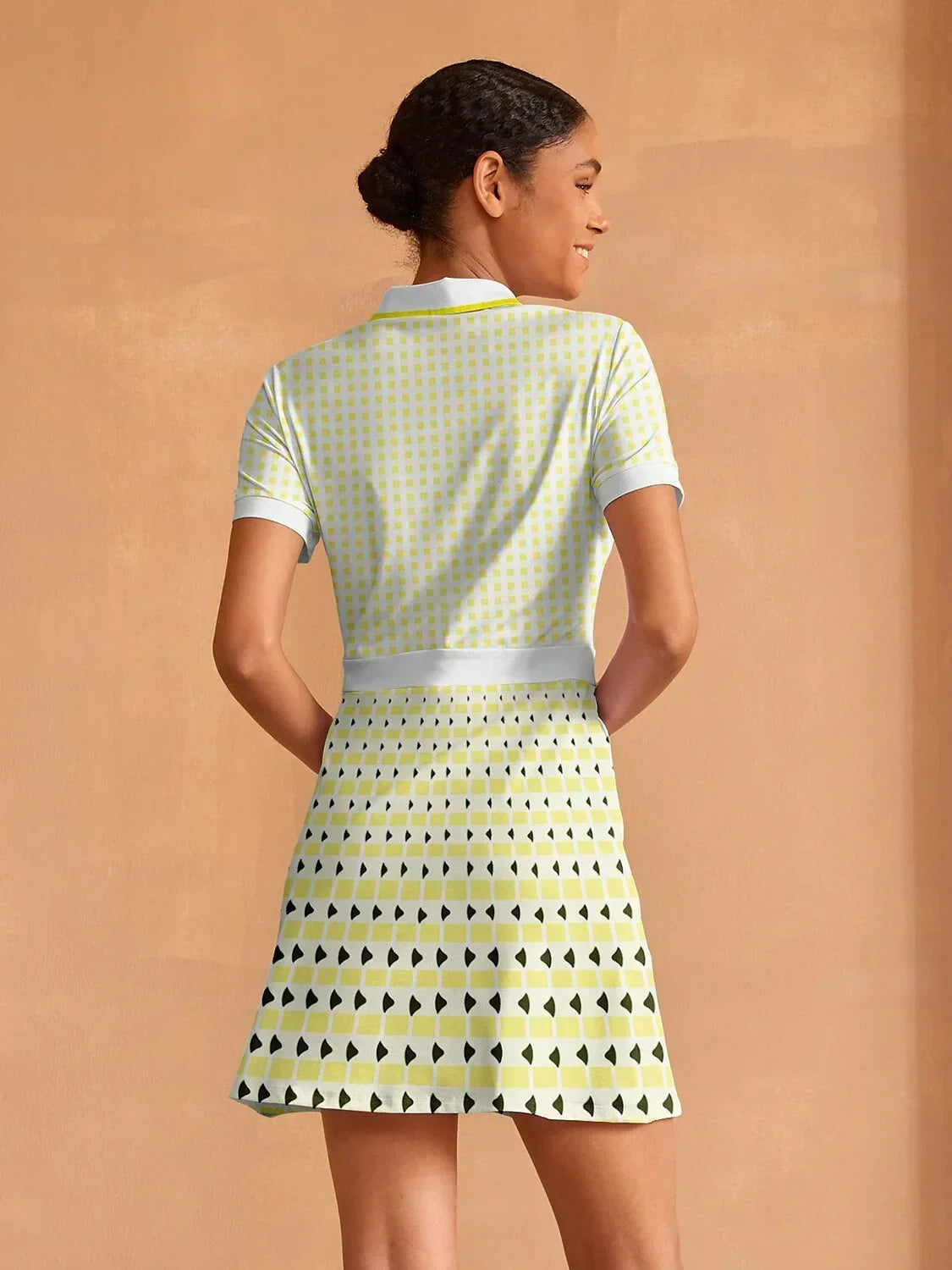 Not So Classic Short Sleeve A-Line 36.5 Inch Dress