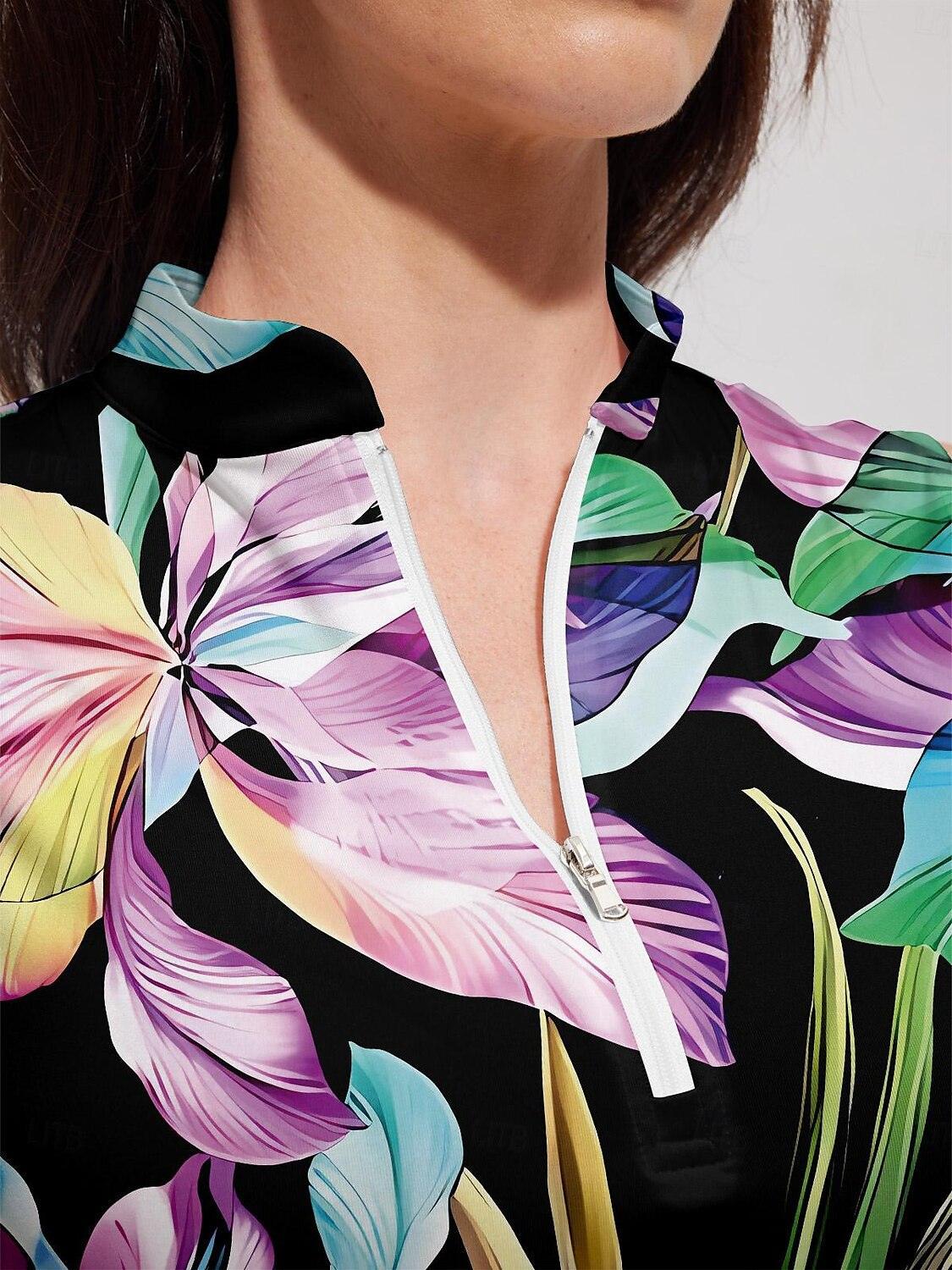 Hyped-up Tropical Sleeveless 36.5 Inch Dress UPF50+