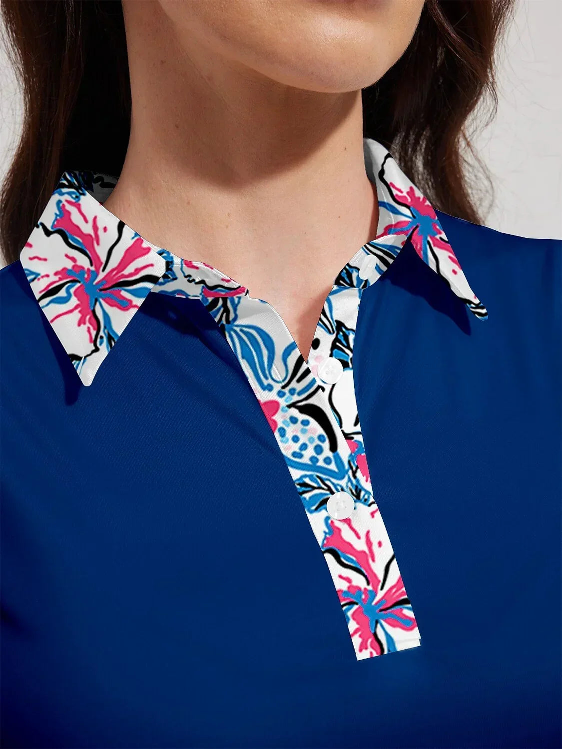 Botanical Energy Polo Top UPF50+
