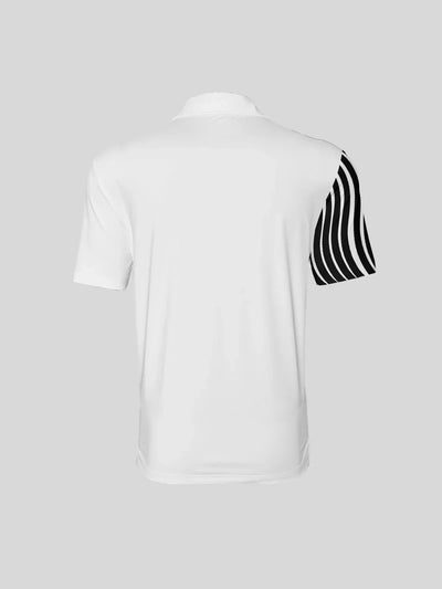 Playful Nautical Men's Polo Top UPF50+