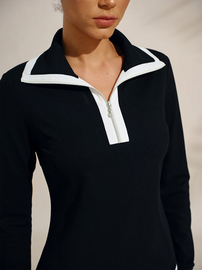 Navycore The Coastal Sailor Half-Zip Long Sleeve Knit