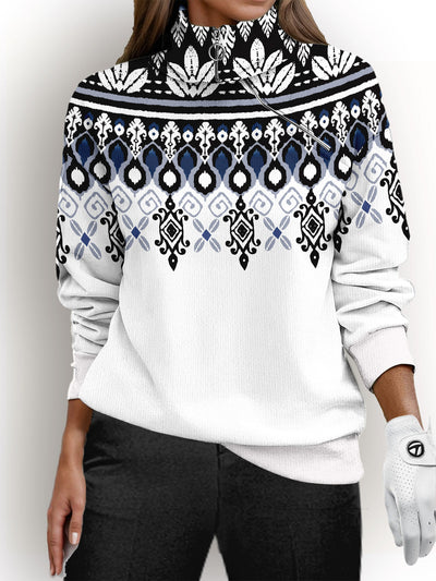 Bold Baroque Golf Sweatshirt