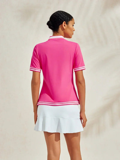 Navycore Short Sleeve Polo Top UPF50+