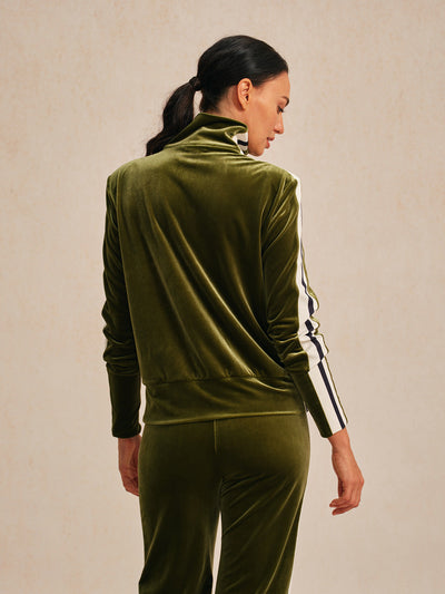 UltraSoft Velvet Long Sleeve Full Zip Jacket