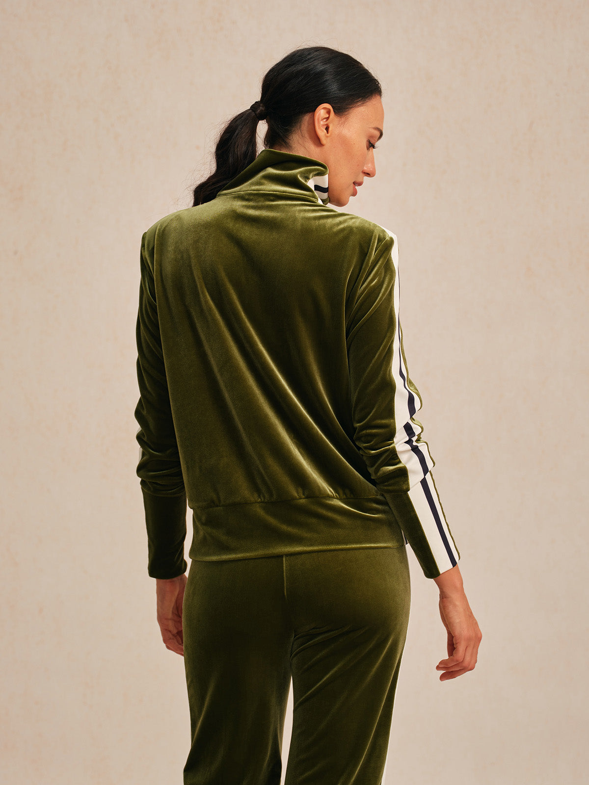 UltraSoft Velvet Long Sleeve Full Zip Jacket