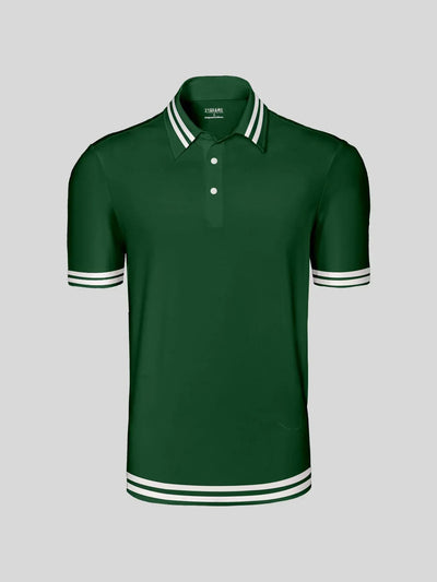 Playful Nautical Men's Polo Top UPF50+