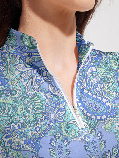 Pretty Feminine Golf Shirt Quarterzip UPF50+