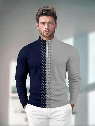 Not So Classic Men's Golf Shirt Quarterzip UPF50+