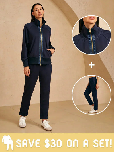 UltraSoft Stretch Hidden Drawstring Cuff Pants