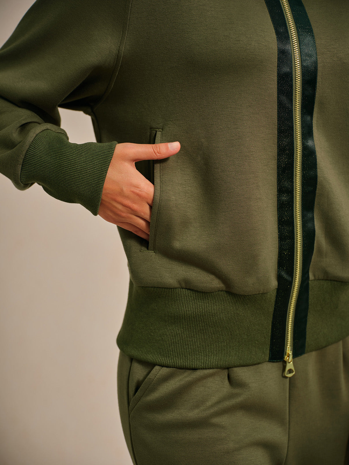 UltraSoft Long Sleeve Trimmed Jacket