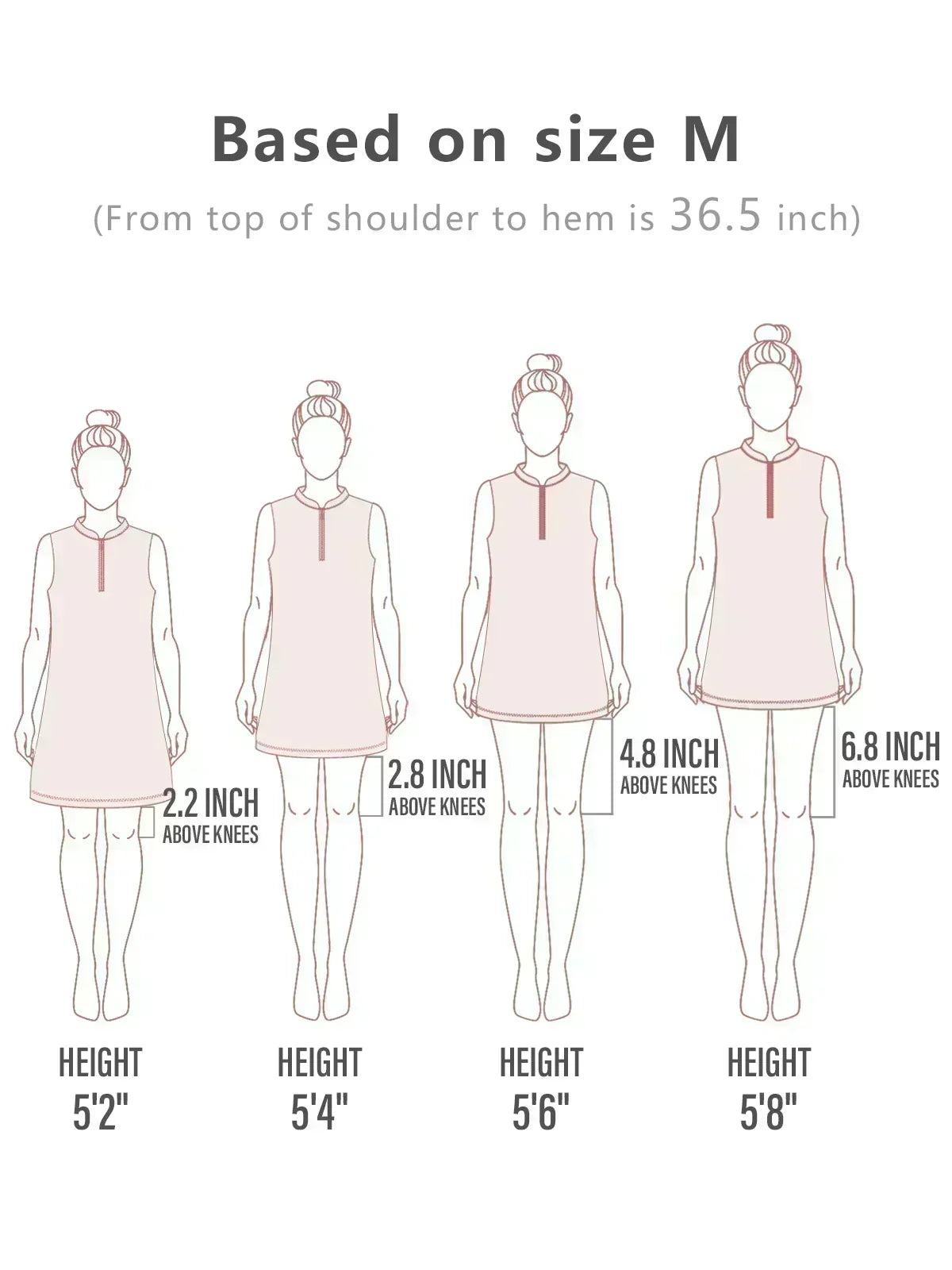 Botanical Energy Sleeveless 36.5 Inch Dress UPF50+