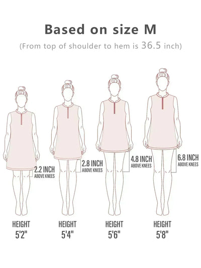 Wildlife Party Short Sleeve 36.5 Inch Dress UPF50+