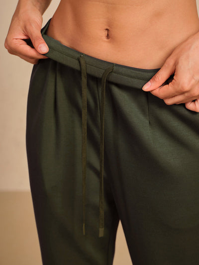 UltraSoft Stretch Hidden Drawstring Cuff Pants