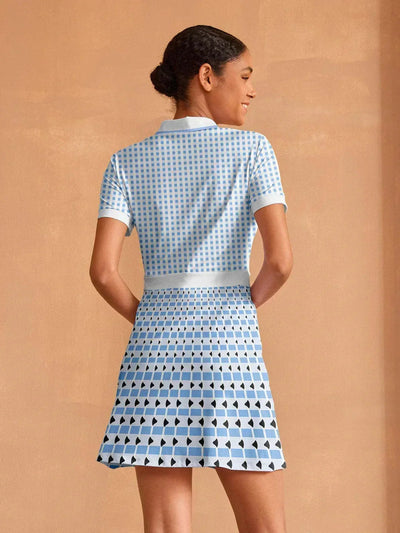 Not So Classic Short Sleeve A-Line 36.5 Inch Dress