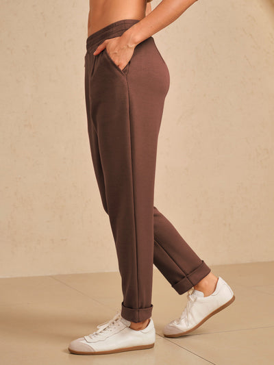 UltraSoft Stretch Hidden Drawstring Cuff Pants