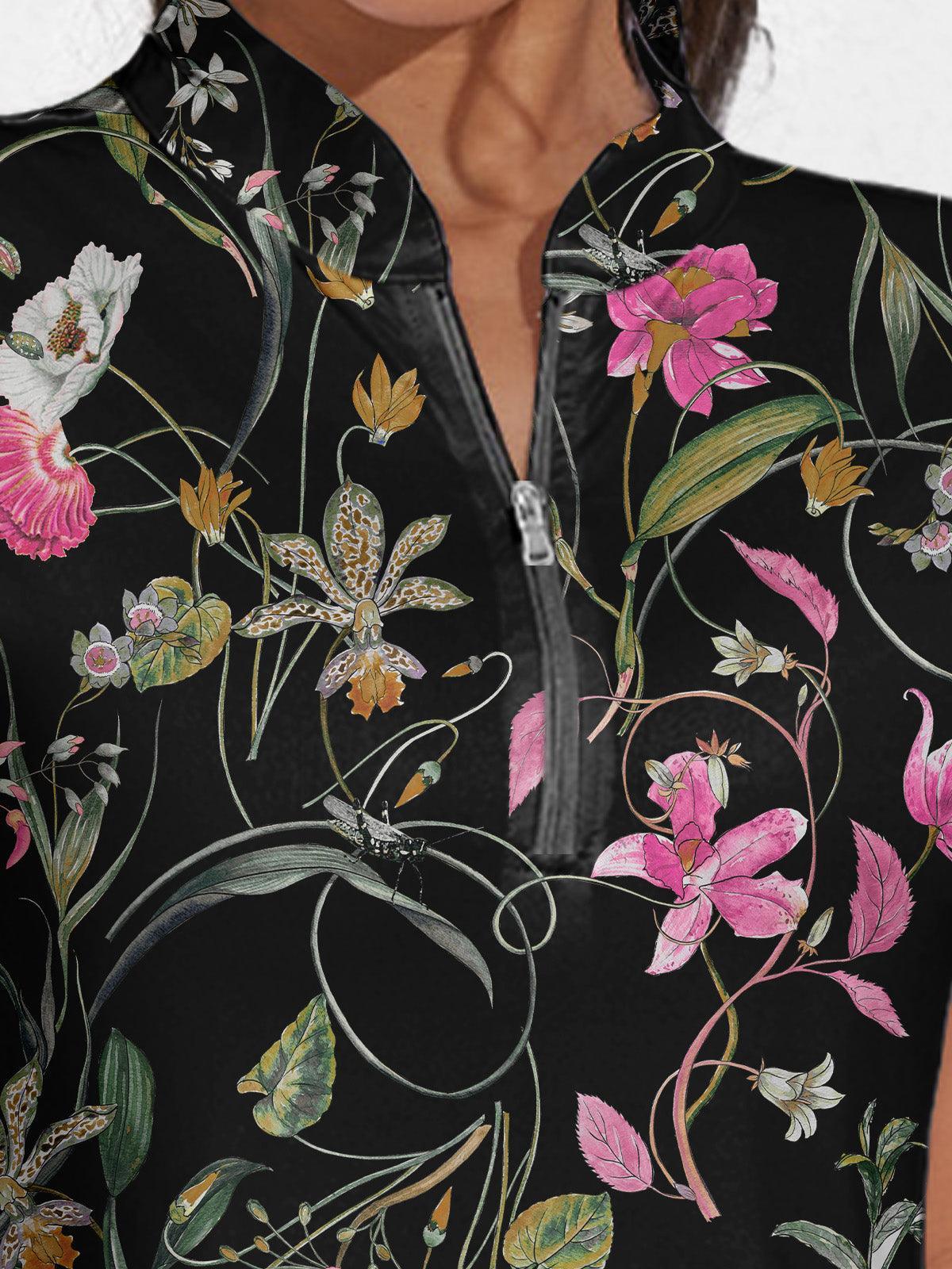 Botanical Energy Sleeveless 36.5 Inch Dress UPF50+