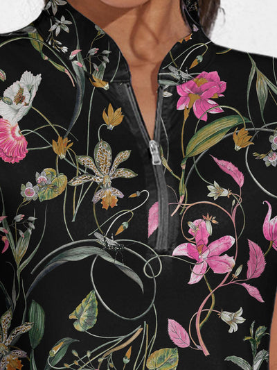 Botanical Energy Sleeveless 36.5 Inch Dress UPF50+