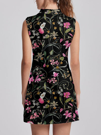 Botanical Energy Sleeveless 36.5 Inch Dress UPF50+