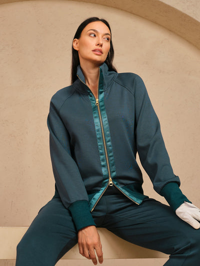 UltraSoft Long Sleeve Trimmed Jacket