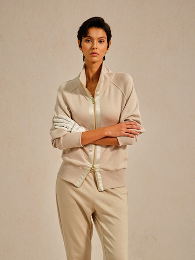 UltraSoft Long Sleeve Trimmed Jacket