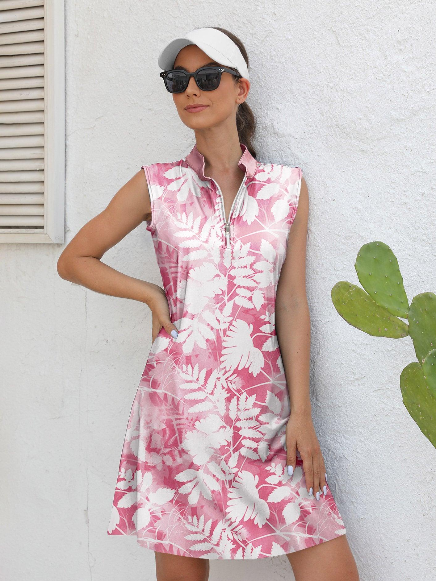 Botanical Energy Sleeveless 36.5 Inch Dress UPF50+