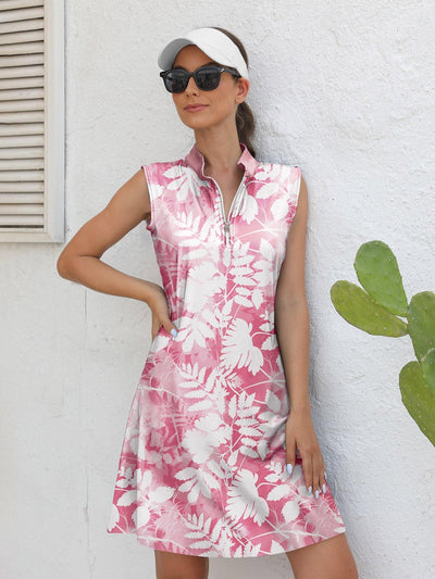 Botanical Energy Sleeveless 36.5 Inch Dress UPF50+