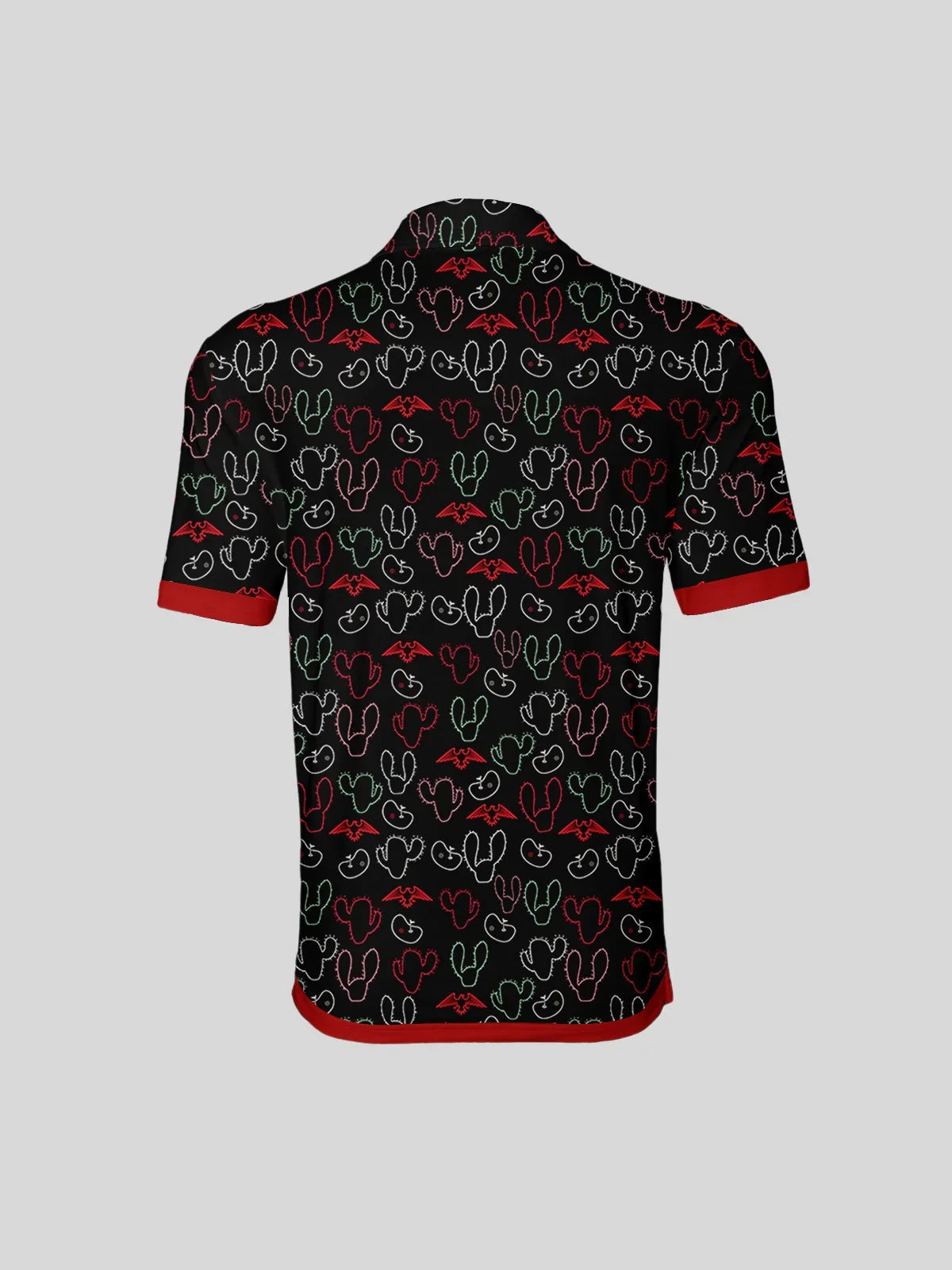 Hyped-up Tropical Men's Polo Top UPF50+