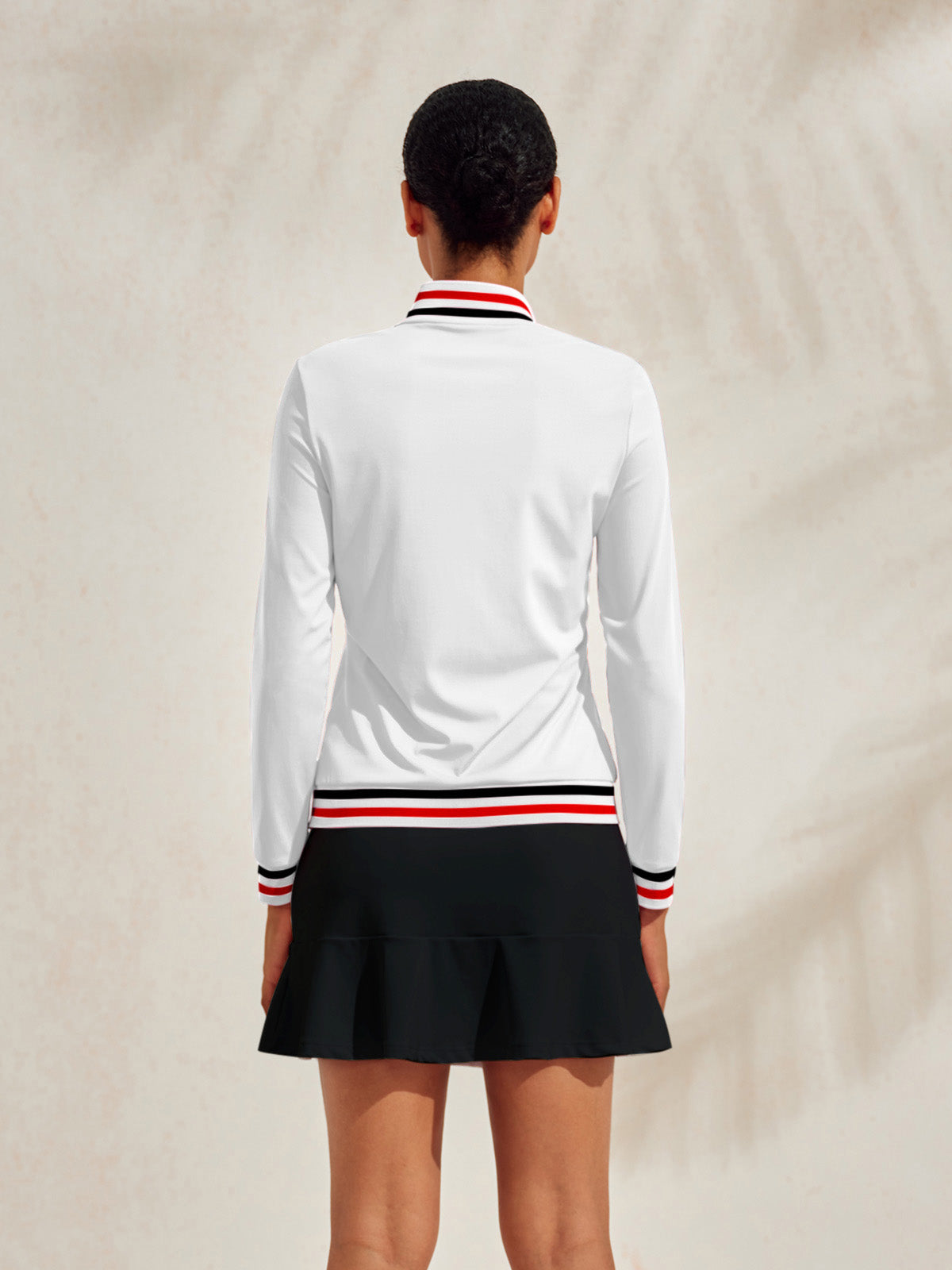 Navycore Long Sleeve Golf Shirt Quarterzip UPF50+