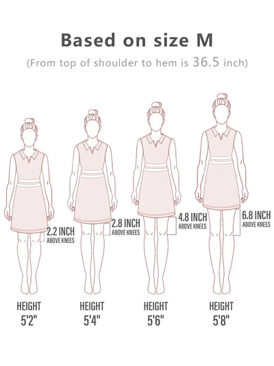 Navycore Sleeveless V-Neck Color Block 36.5 Inch Dress UPF50+