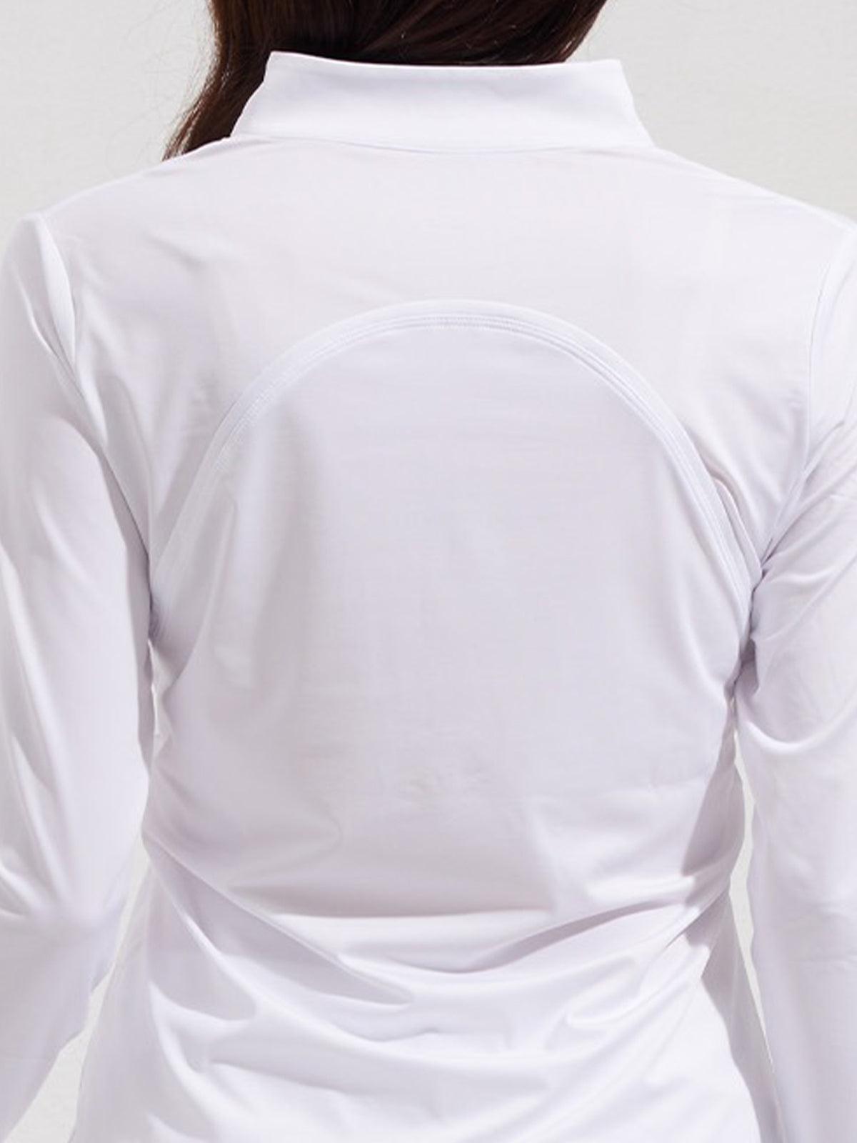 More Than Basic Golf Shirt Quarterzip UPF50+