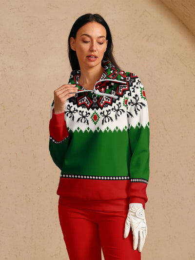 Bold Baroque Golf Sweatshirt