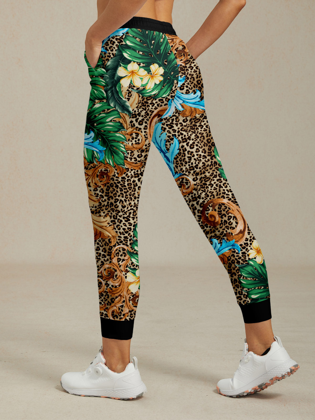 Wildlife Party 26.5 Inch Drawstring Ankle Sweatpants