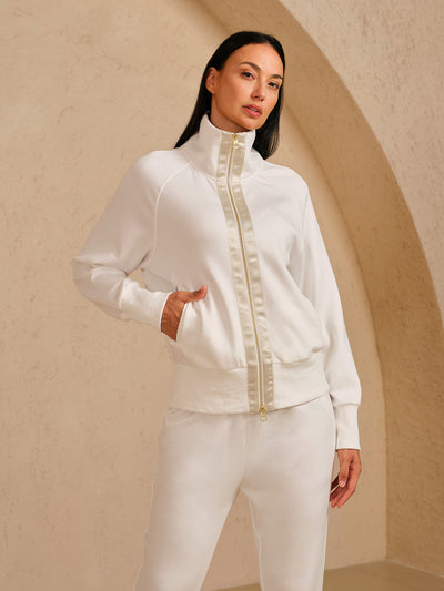UltraSoft Long Sleeve Trimmed Jacket