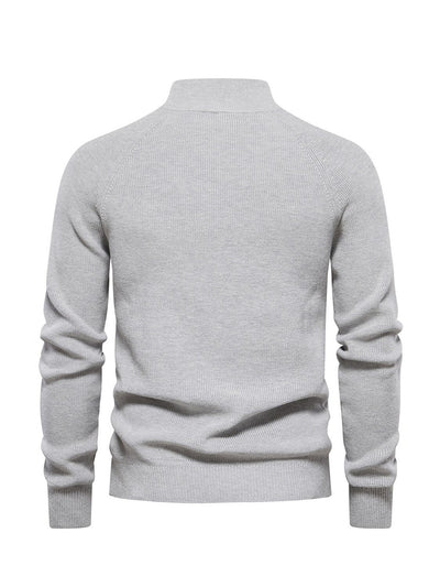 More Than Basic Men's Golf Quarter Zip Sweater
