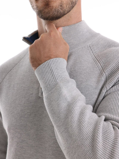More Than Basic Men's Golf Quarter Zip Sweater
