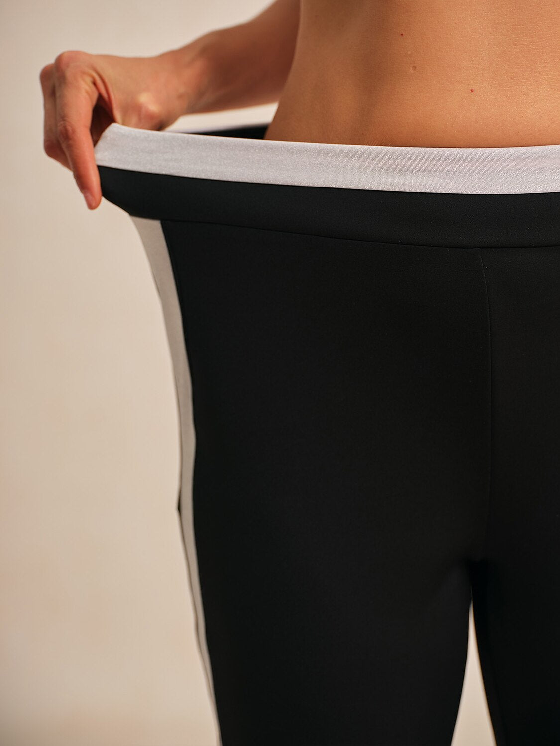Navycore 39 Inch Stretch Color Block Ankle Pants