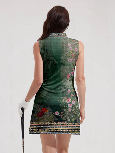Botanical Energy Sleeveless 36.5 Inch Dress UPF50+
