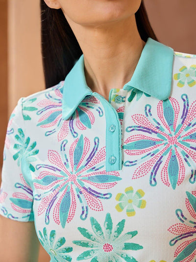 Ultrasoft Premium Short Sleeve Color Block Polo UPF50+