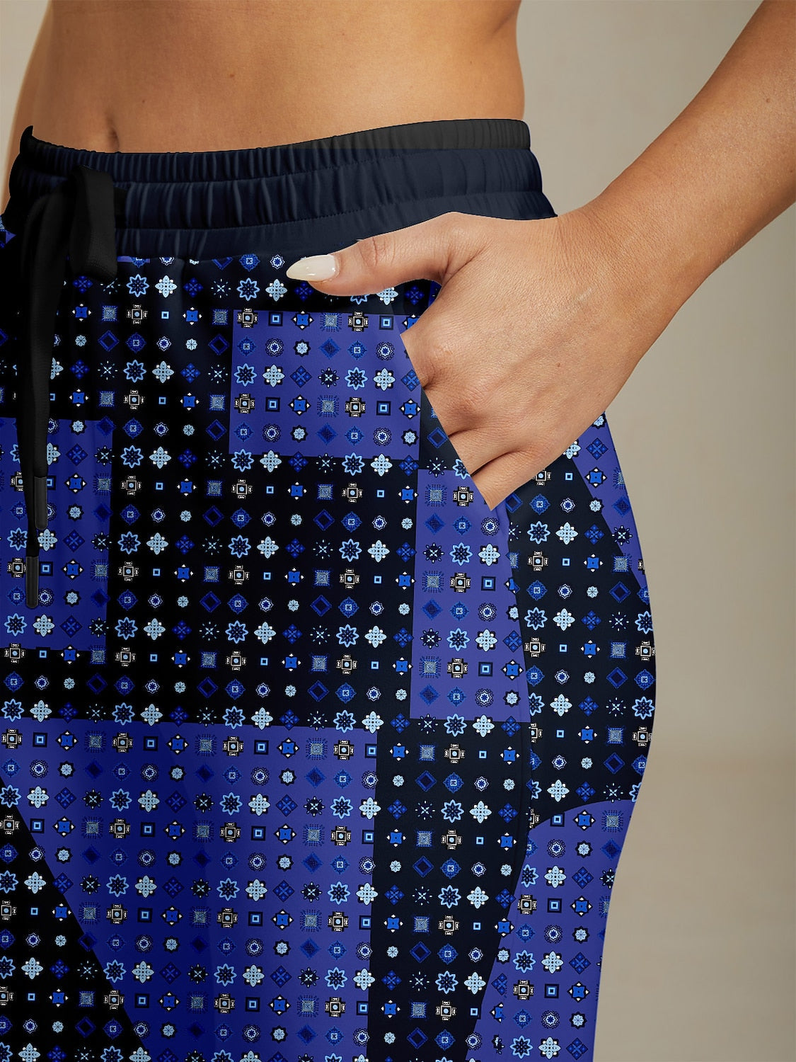 Playful Nautical 26.5 Inch Drawstring Ankle Sweatpants