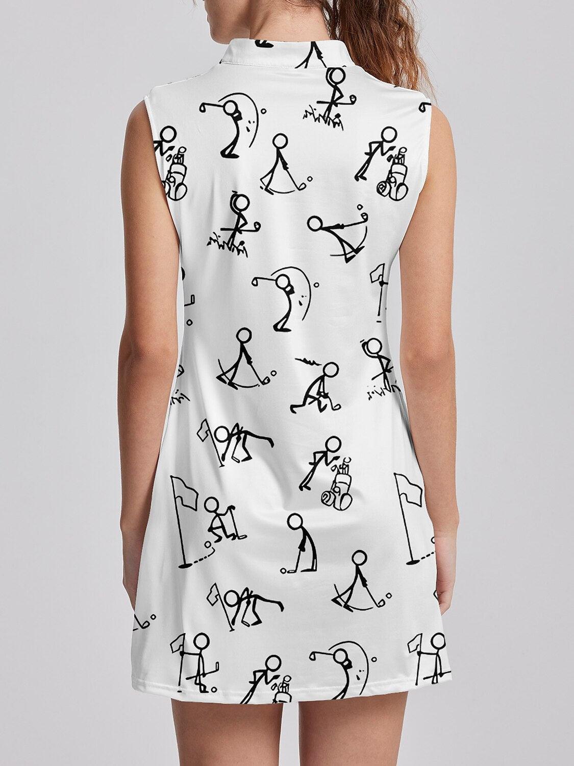 Hyper-prep Sleeveless 36.5 Inch Dress UPF50+