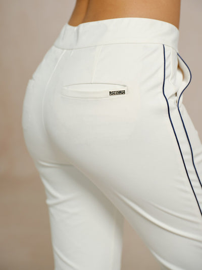 Eagle 28 Inch Performance Stretch Trimmed Ankle Pants