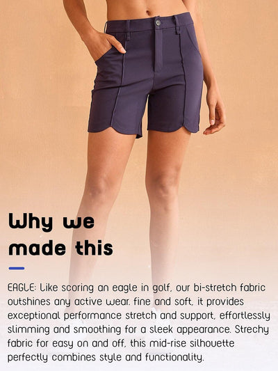 EAGLE 16 Inch Straight-Fit Golf Shorts UPF50+