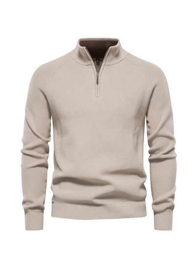 More Than Basic Men's Golf Quarter Zip Sweater