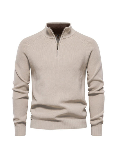More Than Basic Men's Golf Quarter Zip Sweater