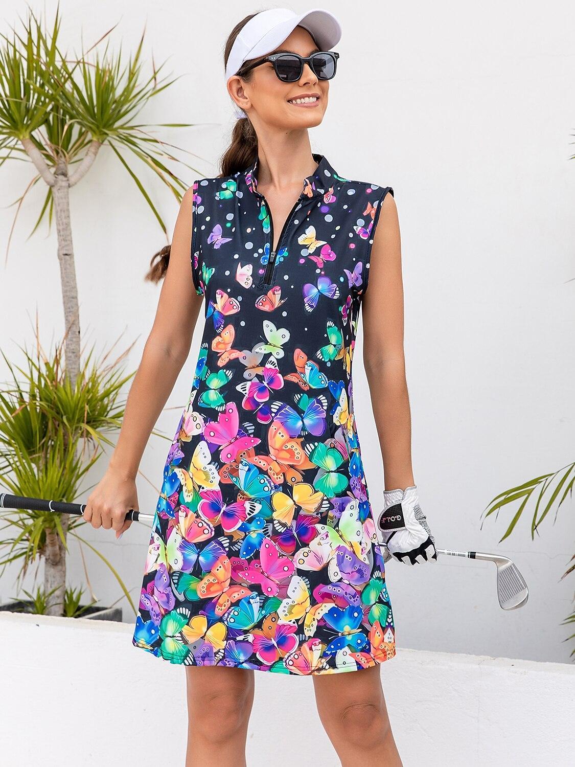 Wildlife Party Sleeveless 36.5 Inch Dress UPF50+